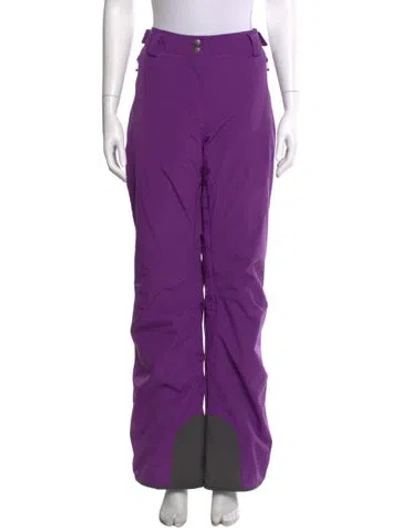 Pre-owned Helly Hansen Wide Leg Pants In Purple