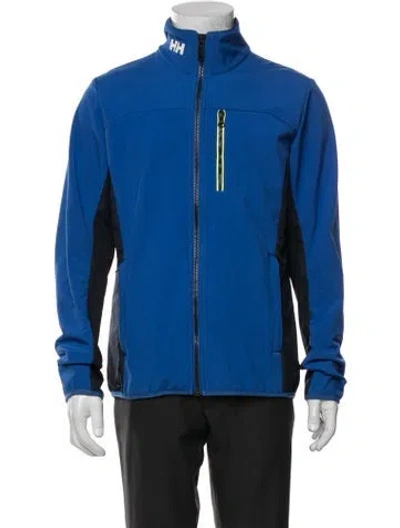 Pre-owned Helly Hansen Windbreaker In Blue
