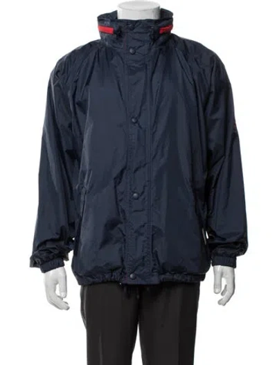 Pre-owned Helly Hansen Windbreaker In Blue