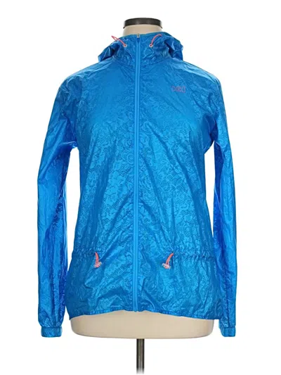 Pre-owned Helly Hansen Windbreaker Jacket In Blue