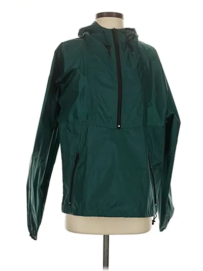 Pre-owned Helly Hansen Windbreaker Jacket In Green