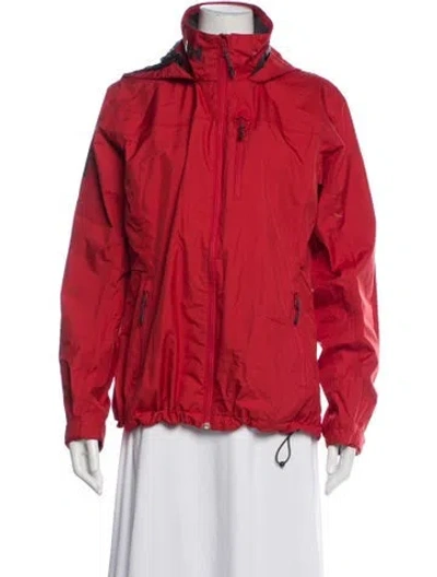 Pre-owned Helly Hansen Windbreaker In Red