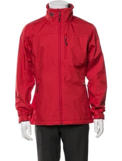 Pre-owned Helly Hansen Windbreaker W/ Tags In Red
