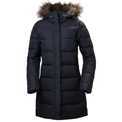 Helly Hansen Women's Aden Down Parka Coat In Black