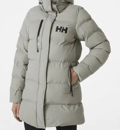 Helly Hansen Women's Adore Puffy Parka Coat In Terrazzo In Green