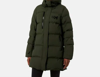 Helly Hansen Women's Adore Puffy Parka Jacket In Utility Green