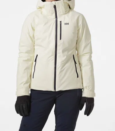 Helly Hansen Women's Alphelia Jacket In Snow In White