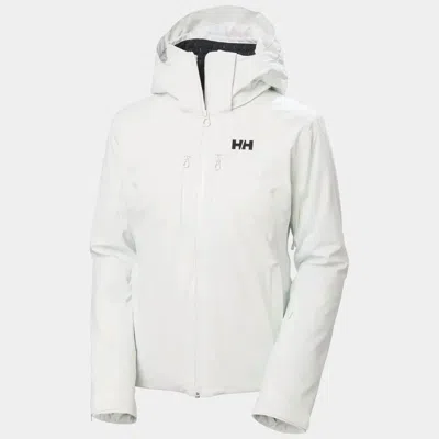 Helly Hansen Women's Alphelia Lifaloft Jacket In Seafoam In Gray