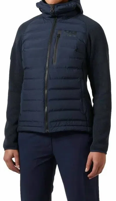 Helly Hansen Women's Arctic Ocean Hybrid Insulated Jacket In Navy In Blue