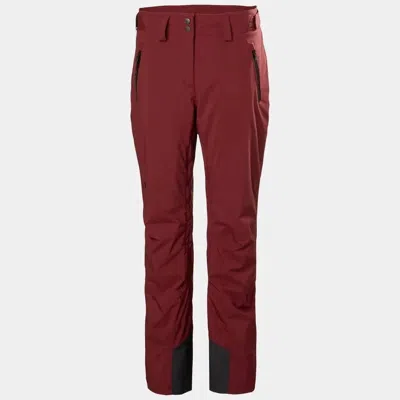 Helly Hansen Women's Insulated Legendary Pants In Mars Red