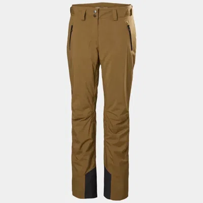 Helly Hansen Women's Insulated Legendary Pants In Sepia In Brown