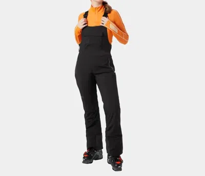 Helly Hansen Women's Legendary Insulated Bib In Black In Neutral