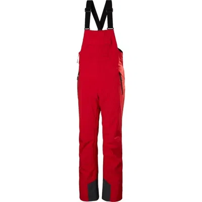 Helly Hansen Women's Legendary Insulated Bib Pant In Red