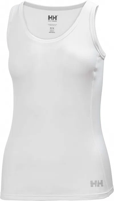 Helly Hansen Women's Lifa Active Solen Tank Top In White