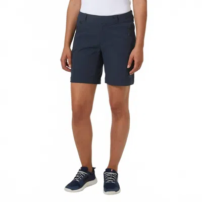 Helly Hansen Women's Racing Deck Shorts In Navy In Blue