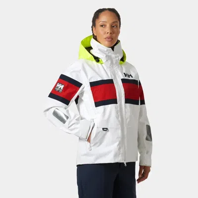 Helly Hansen Women's Salt Original Jacket In White In Multi