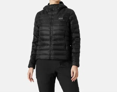Helly Hansen Women's Verglas Hooded Down Hybrid Insulated Jacket In Black