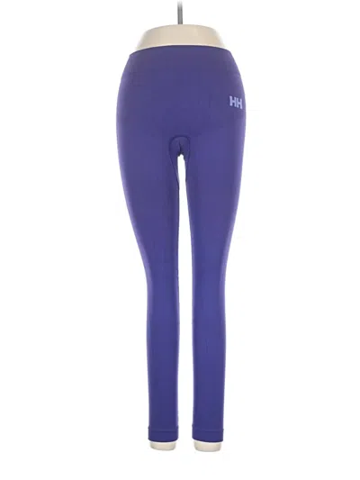 Pre-owned Helly Hansen Yoga Pants In Purple