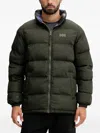 Helly Hansen Yu 23 Reversible-design Puffer Jacket In Green