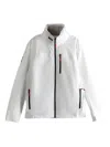 Helly Hansen Zip-fastening Hooded Jacket In White