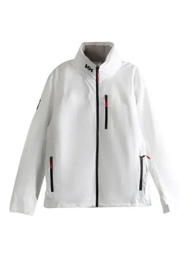 Helly Hansen Zip-fastening Hooded Jacket In White