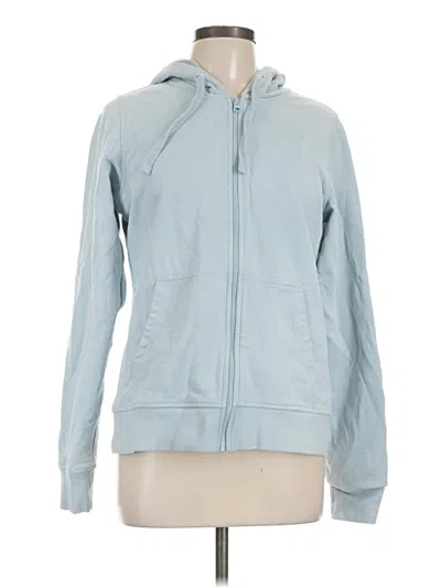 Pre-owned Helly Hansen Zip Up Hoodie In Blue