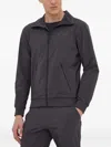 Helly Hansen Zip-up Logo Jacket In Gray