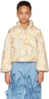 Helmstedt Printed Recycled Puffer Jacket In Pink