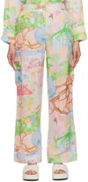 Helmstedt Multicolor Mita Pants In Vivid Garden