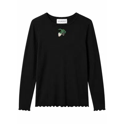 Helmstedt Women's Andrea Longsleeve T-shirt - Black Beauty