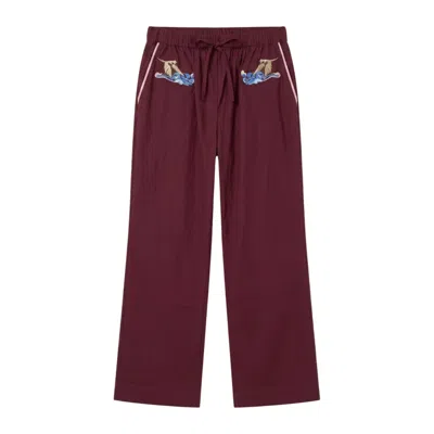 Helmstedt Women's Fiona Pants - Burgundy Red