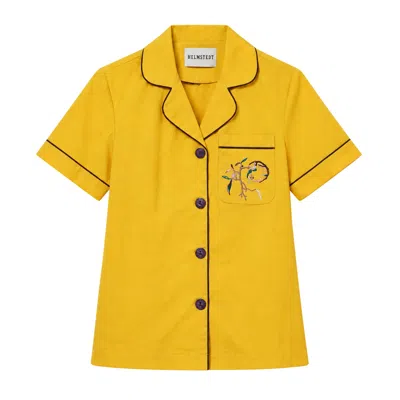 Helmstedt Women's Fiona Shirt -goldie In Yellow