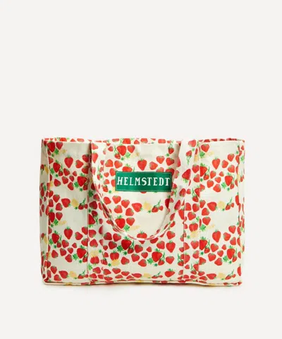 Helmstedt Women's Terry Strawberry-print Canvas Bag