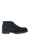Helmur® Helmur Man Ankle Boots Navy Size 6 Leather In Blue