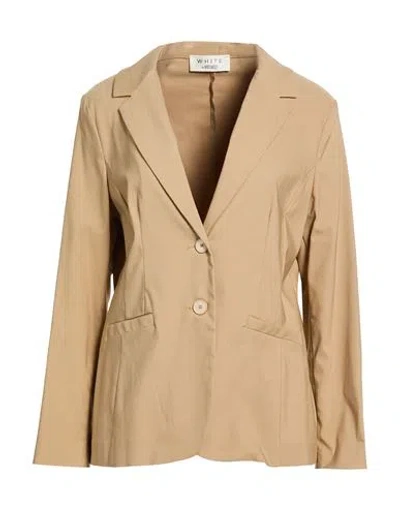 Helmur® Helmur Woman Blazer Beige Size 12 Viscose, Polyamide, Elastane In Sand