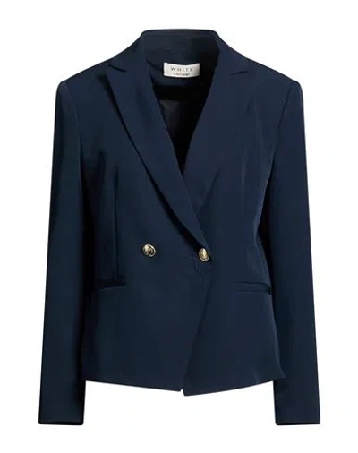 Helmur® Helmur Woman Blazer Navy Size 8 Viscose, Polyamide, Elastane In Blue