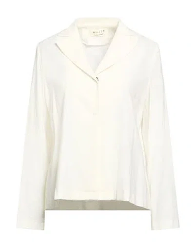 Helmur® Helmur Woman Jacket Cream Size Xs Linen, Viscose In White