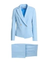 Helmur® Helmur Woman Pants Light Blue Size 4 Polyester, Elastane In Blue