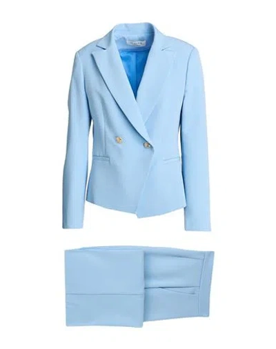 HELMUR® HELMUR WOMAN SUIT SKY BLUE SIZE 8 POLYESTER, ELASTANE