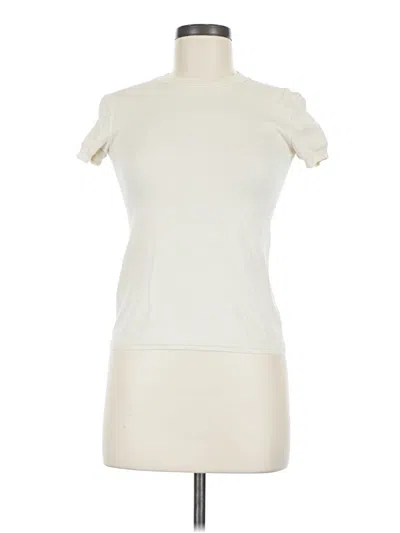 Pre-owned Helmut Helmut Lang Short Sleeve Turtleneck In Ivory