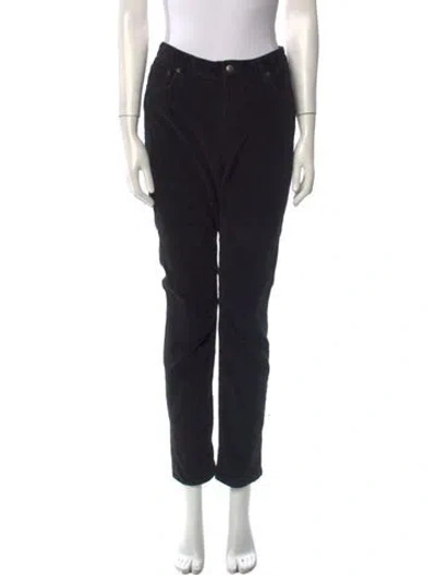 Pre-owned Helmut Helmut Lang Straight Leg Pants In Black