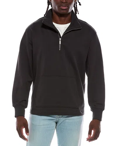 Helmut Lang 1/4-zip Pullover In Black