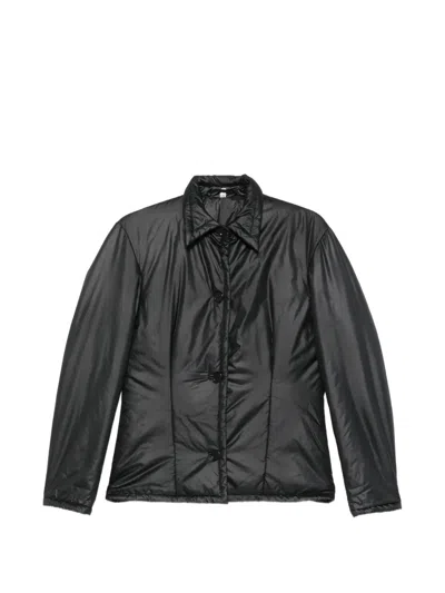 Pre-owned Helmut Lang 1990s Padded Button-up Jacket In Black