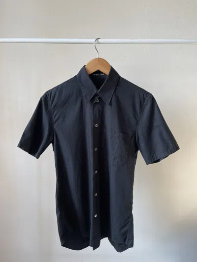 Pre-owned Helmut Lang 1996  Button Ups Shirt In Black