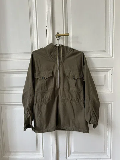 Pre-owned Helmut Lang 1998 Quarter Zip Anorak In Green