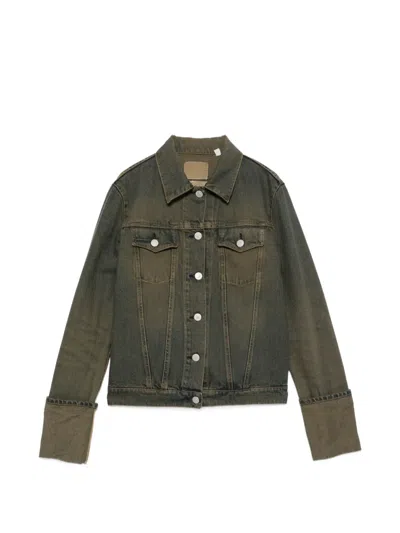 Pre-owned Helmut Lang 2000s Buttoned Jacket In Brown