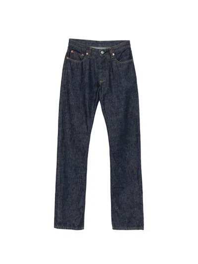 Pre-owned Helmut Lang 2000s Straight-leg Jeans In Blue