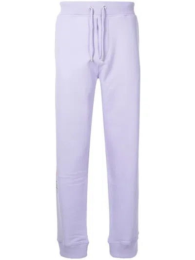 HELMUT LANG 3D LOGO COTTON TRACK PANTS