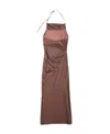 Helmut Lang A Neckline Dress In Red