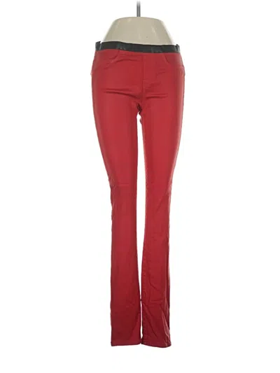 Pre-owned Helmut Lang Active Pants In Red